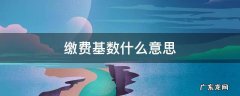 缴费基数什么意思 社保里面缴费基数什么意思
