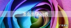 怎么去掉QQ秀 怎么去除qq秀